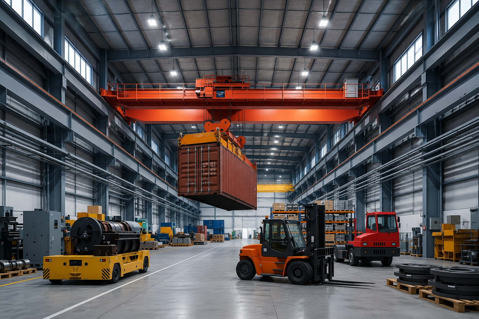Heavy-duty material handling motors for industrial motors